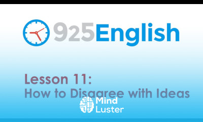 925 English Lesson 11 How to Disagree and Say No in English