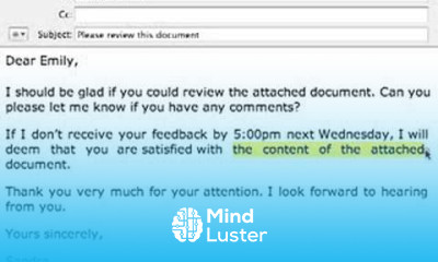 Business English Writing Lesson for ESL ET 02 Asking for Feedback