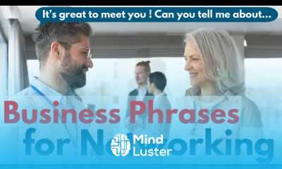 Business English for Networking You Can Use Starting Tomorrow
