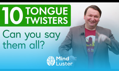 10 ENGLISH TONGUE TWISTERS to improve your speaking skills