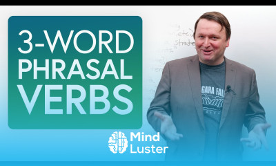 3 Word Phrasal Verbs put up with get around to make up for