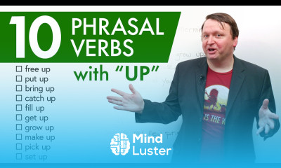 10 PHRASAL VERBS with “UP” set up pick up catch up bring up