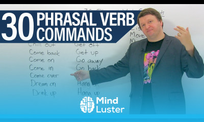 30 English Phrasal Verb Commands