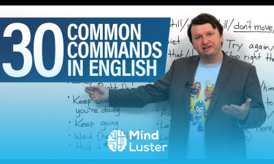 Learn English 30 Common Commands