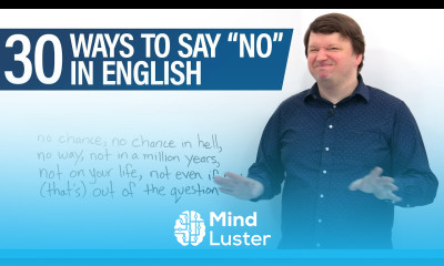 Learn English 30 ways to say NO