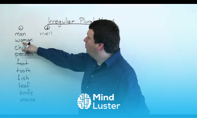 Learn Speaking English Irregular Plural Nouns - Mind Luster