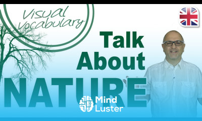 25 Phrases to Talk About Nature and Landscapes in English Visual Vocabulary Lesson