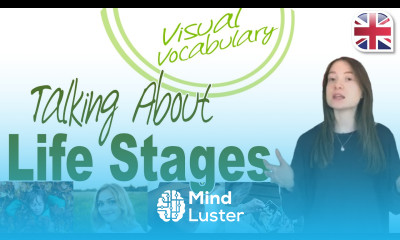 Talking About Life Stages in English Visual Vocabulary Lesson