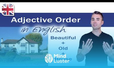 Adjective Order in English English Grammar Lesson