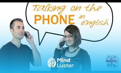 Talking on the Phone in English English Phone Vocabulary Lesson