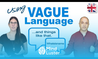 Improve Your Spoken English with Vague Language English Speaking Lesson