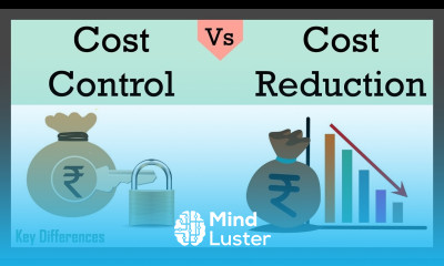 Difference Between Cost Control and Cost Reduction