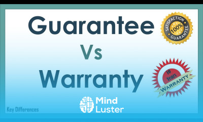 Guarantee Vs Warranty Difference Between them with definition and Comparison Chart