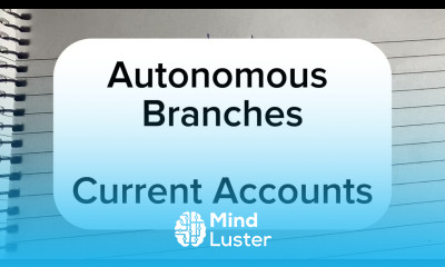 Autonomous branches current accounts items in transit Branch accounts