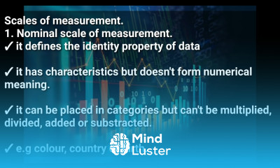 Scales of measurement business statistics NAISHAACADEMY