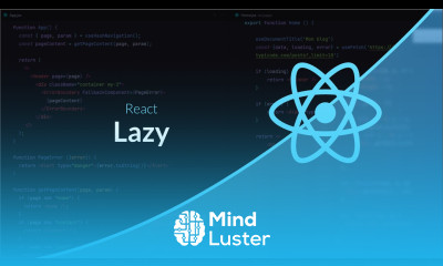 Apprendre React Chargement asynchrone via lazy