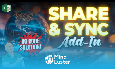 How To Share Sync Your Excel Workbooks Using This FREE ADD IN