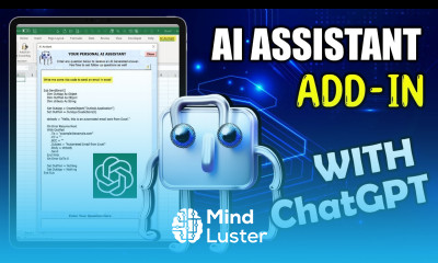 How To Create Your Own ChatGPT AI Assistant Add In For Free In Excel FREE Download