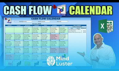 How To Create Your Own Cash Flow Calendar In Excel Full Training Free Download