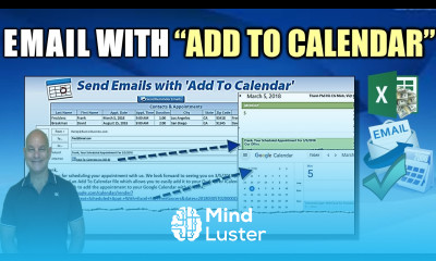 How To Create a Google Calendar Link and Add To Calendar ICS File AND send in ANY Email