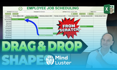 How To Master Drag Drop Shapes In Excel VBA From Scratch