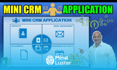 Learn How To Create This Mini CRM Application In Excel Today Full Course Free Download