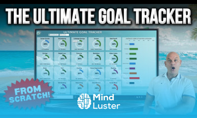How To Build This Incredible Goal Tracker In Excel FROM SCRATCH