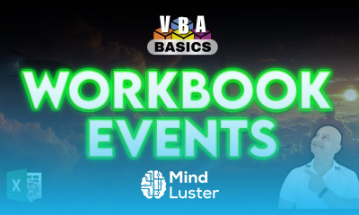 Excel VBA Basics The Hidden Power Of The Workbook Events