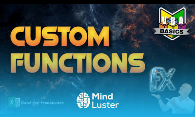 Upgrade Your Excel Game Learn to Build Custom Functions