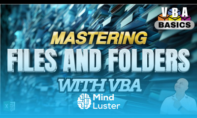 How To Manipulate Files Folders With Excel VBA For Beginners