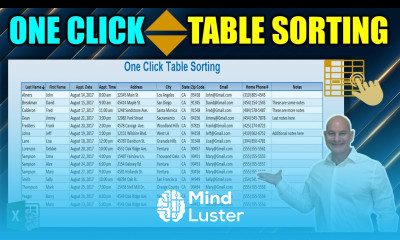 Learn This AMAZING One Click Sorting TRICK in Excel