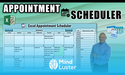 How To Create A Dynamic Appointment Scheduler In Excel Part 1