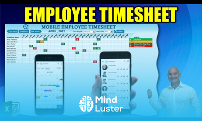 How To Create An Employee Attendance Timesheet With Mobile Sync In Excel FREE DOWNLOAD