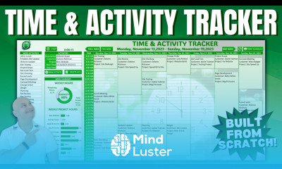 How To Create A Time And Activity Tracker In Excel Designed From Scratch Free Template