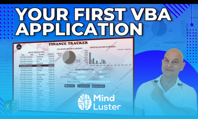 Create Your First Excel VBA Application With This Finance Tracker From Scratch FREE DOWNLOAD