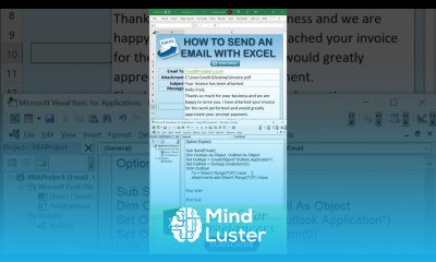 How To Send An Email With Excel SHORTS