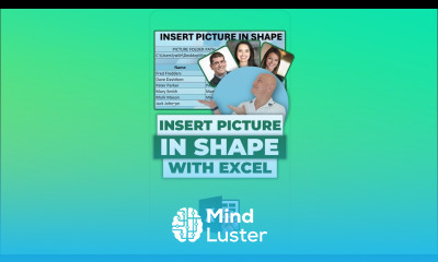 How To Insert A Picture In A Shape With Excel VBA SHORTS
