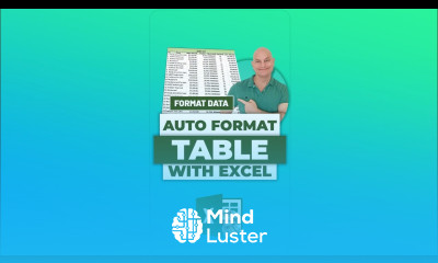 How To Format All Excel Table Data In 1 Click SHORTS
