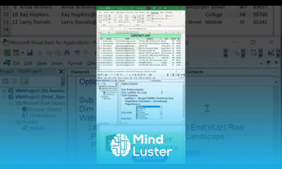 How To Print A Dynamic Range In Excel SHORTS