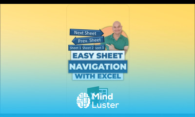How To Create A Simple Sheet Navigation In Excel SHORTS