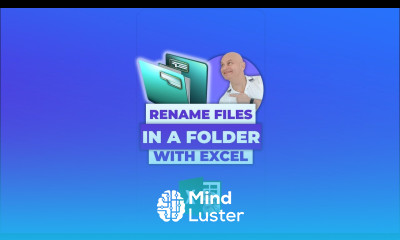 How To Rename Files In A Folder With Excel SHORTS