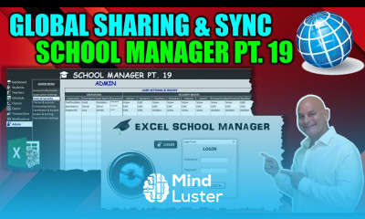 Share Sync Your Excel Workbook With Anyone In The World Add User Security School Manager Pt 19
