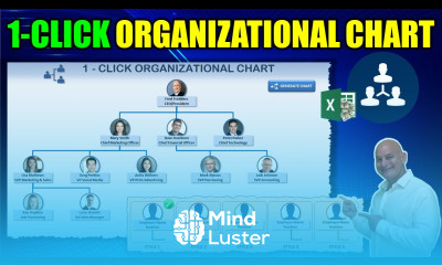 How To Create a 1 Click Organizational Chart In Excel Masterclass Free Download