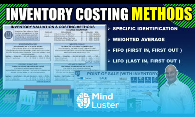 Calculate Inventory Costing Methods In Excel FIFO LIFO Weighted Average Specific Identification