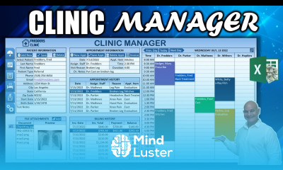 How To Create A Health Clinic Management System With Scheduling Invoicing In Excel FREE DOWNLOAD