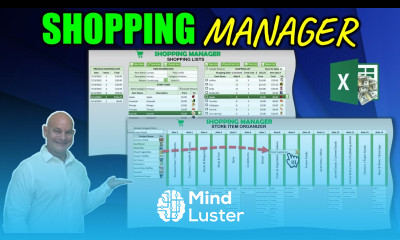 Optimize Your Shopping Lists With The Ultimate Excel Shopping Manager Application FREE DOWNLOAD
