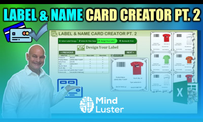 Learn How To Add Bar Codes Pictures While Creating Unlimited Labels In Excel