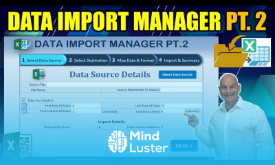 Learn How To Quickly Import Tables In Any Workbook Free Download Import Manager Part 2