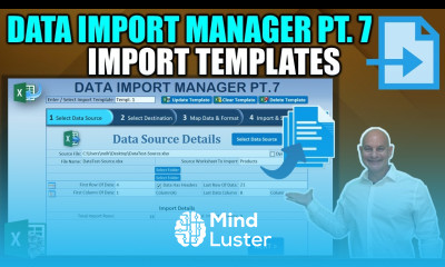 Now You Can Save Your Excel Data Import Templates Import Manager Pt 7