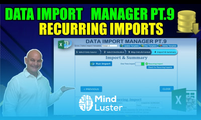 How To Create Recurring Imports A Fading Slide Button Import Manager 9